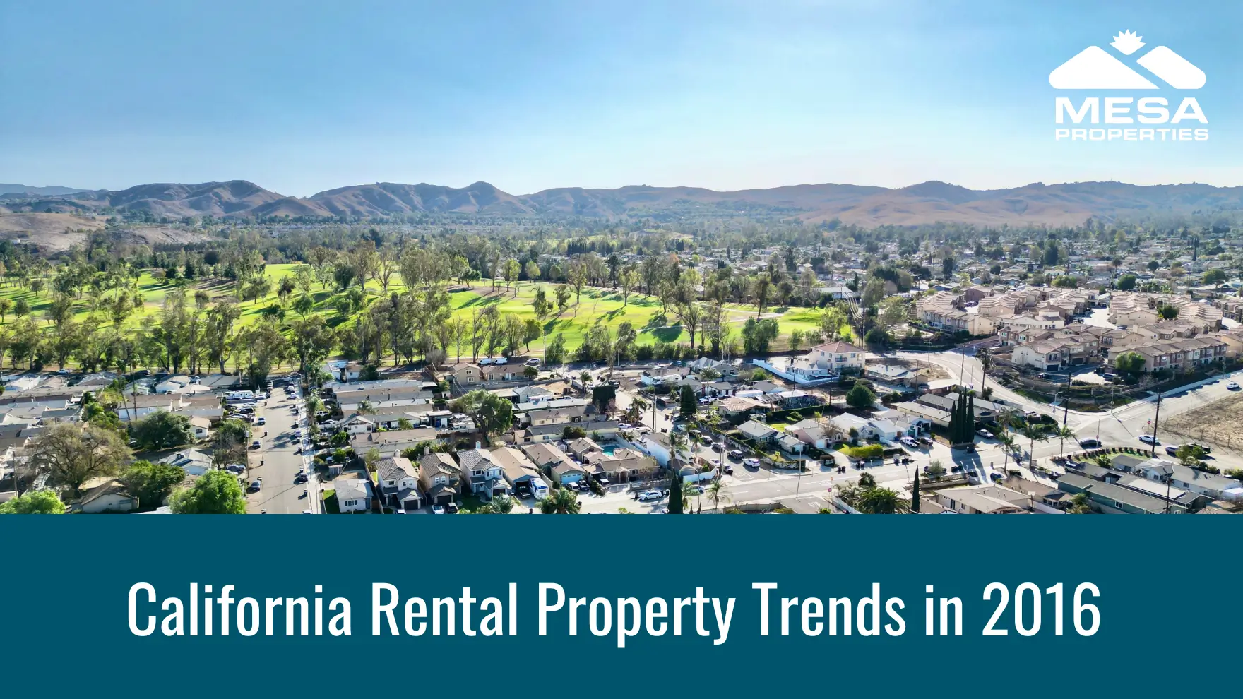 California Rental Property Trends in 2016